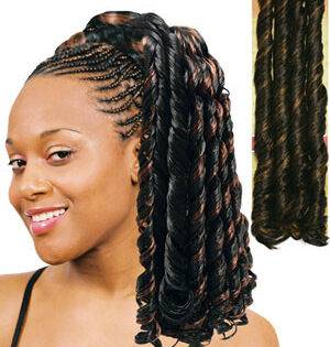 Magic 2pc Roll curl braid