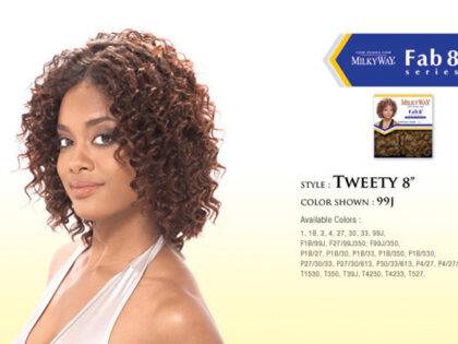 Milky Way Tweety Weave Fab