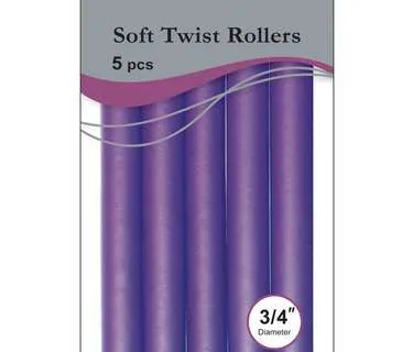 Annie Soft Twist Rollers 3/4 (Purple)