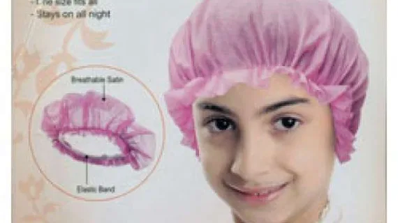 Stay On Satin Kid Sleep Cap