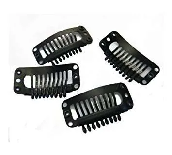 Wig Clips Black & Brown